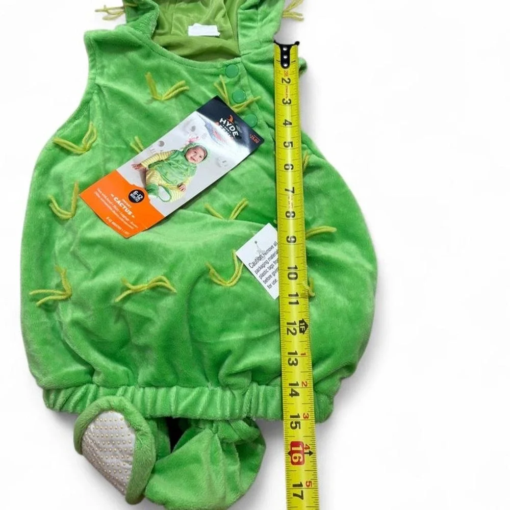 Cute Plush Cactus Baby Halloween Costume Cosplay Plant Lover 6-12M Hyde & Eek